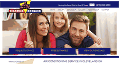 Desktop Screenshot of newimagehvac.com